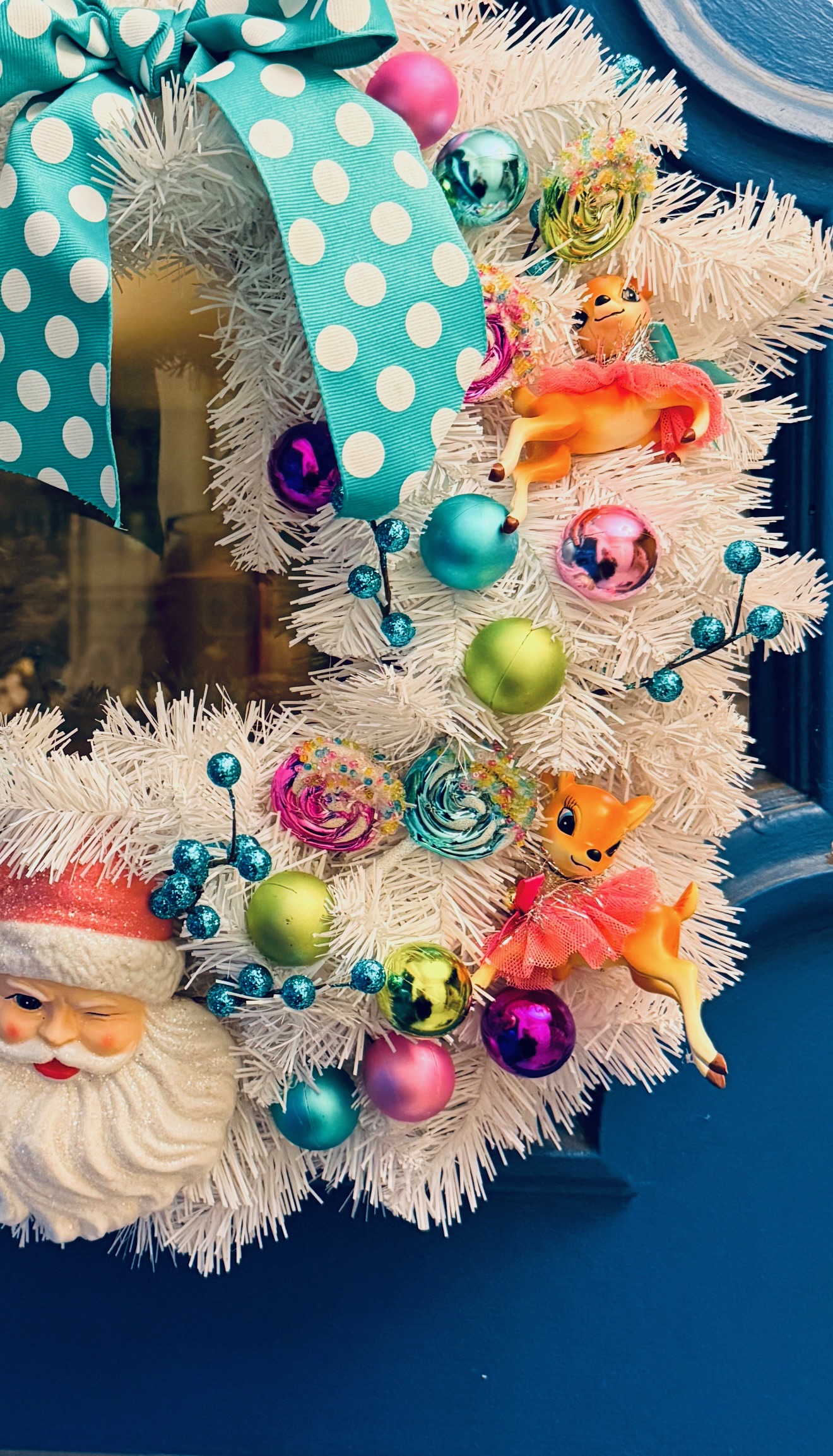 White Christmas Wreath