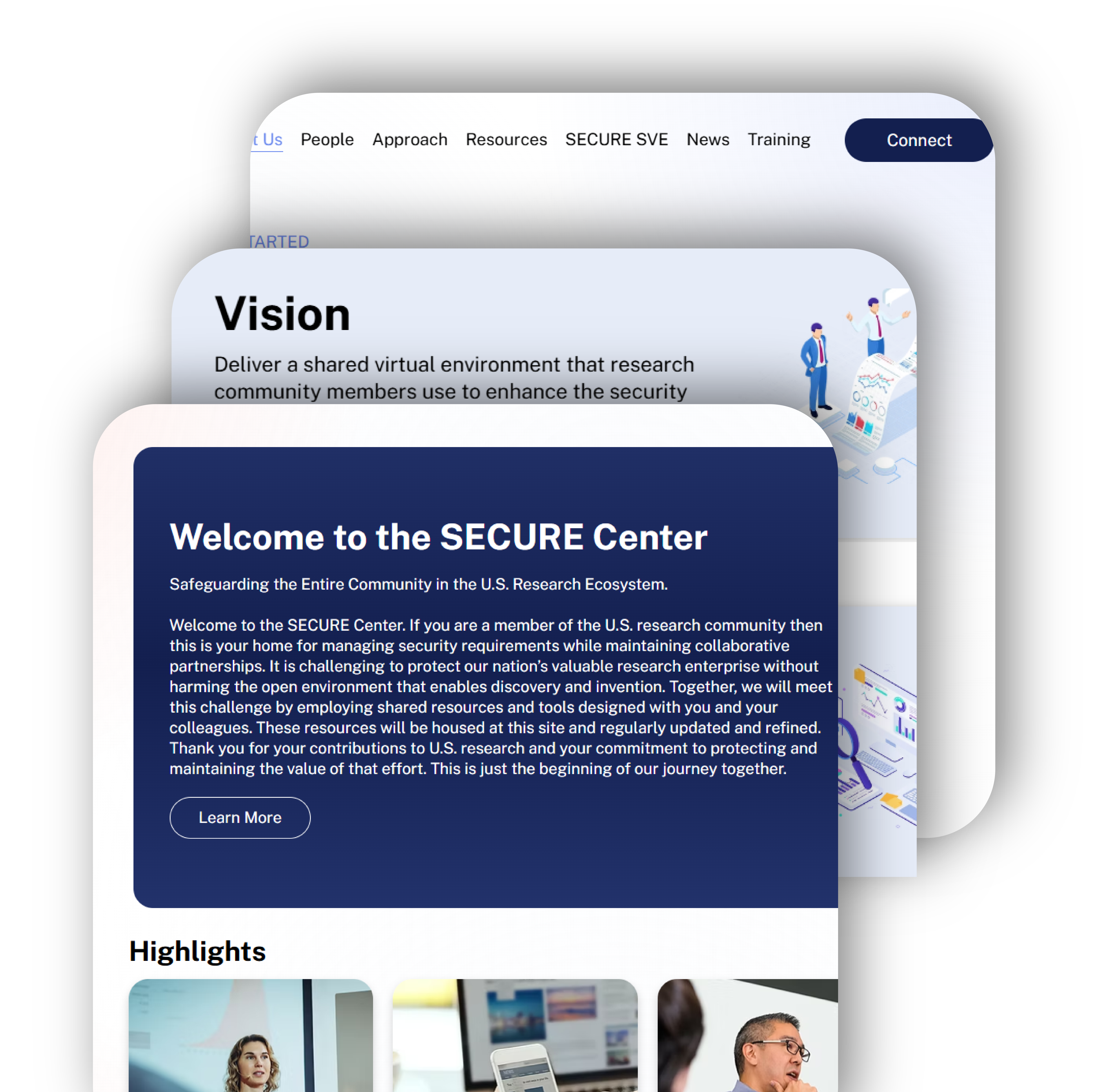 The SECURE Center Website